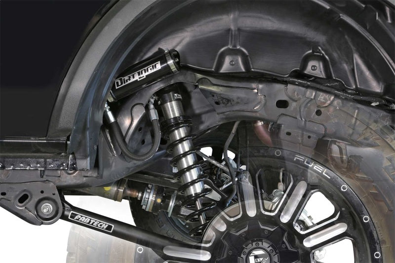 Fabtech 2021 Ford Bronco 3-Inch UCA Lift Kit with Uniballs and Dirt Logic 2.5 Coilover Shocks
