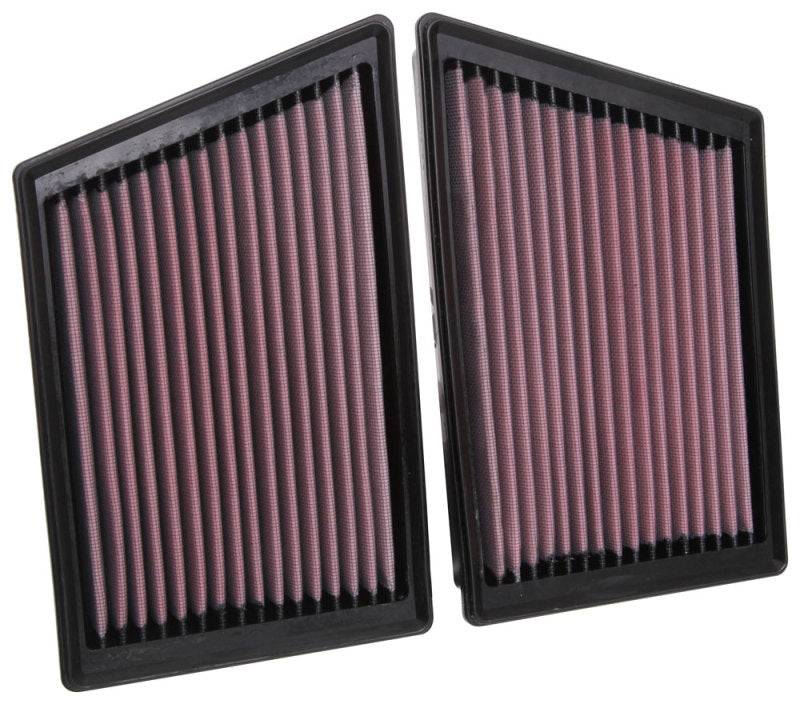 K&N Engineering 33-3153 High-Flow Drop-In Replacement Air Filter for 2019-2020 Porsche 911 3.0L H6 F/I