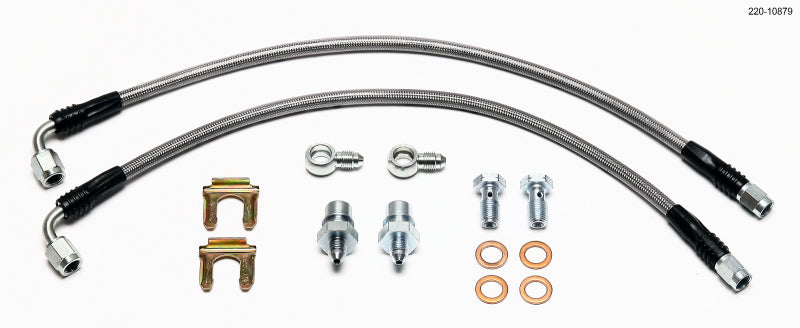 Wilwood Flexline Kit for Rear Mini Cooper with Combination Parking Brake Caliper – Part Number 220-10879
