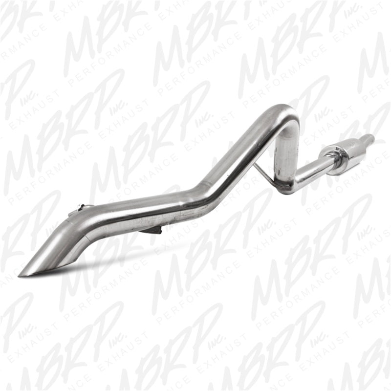 MBRP Armor Plus Series Off-Road Cat Back Exhaust System for Jeep Wrangler 3.8L V6 (2007-2011)
