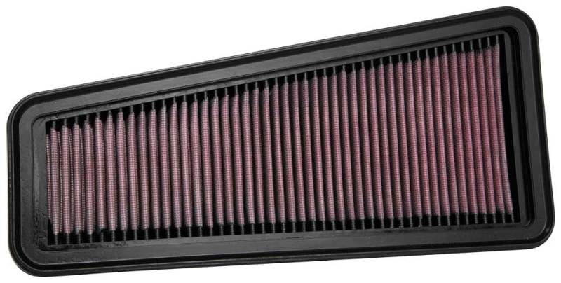 K&N Engineering High-Flow Drop-In Air Filter for Toyota Tacoma, Tundra, FJ Cruiser, and 4Runner (Part #33-2281)