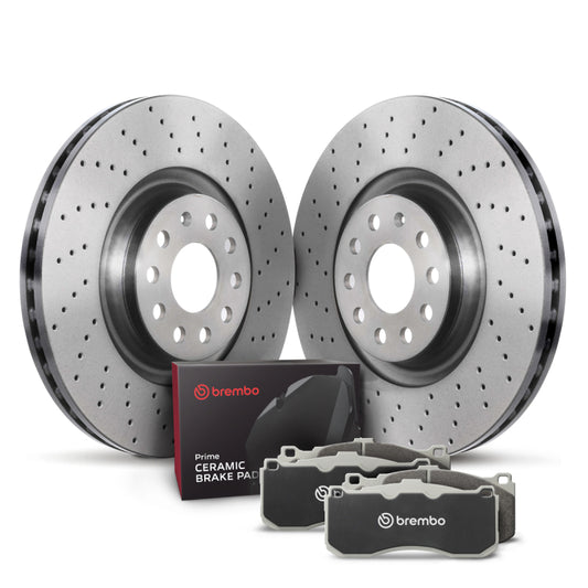 Brembo OE Front Disc Brake Kit for 2003 Mercedes-Benz E320 – High-Performance Brake System