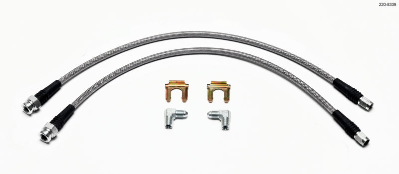 Wilwood Flexline Kit for 1999 1/2-2003 Volkswagen Golf IV - Part Number 220-8339