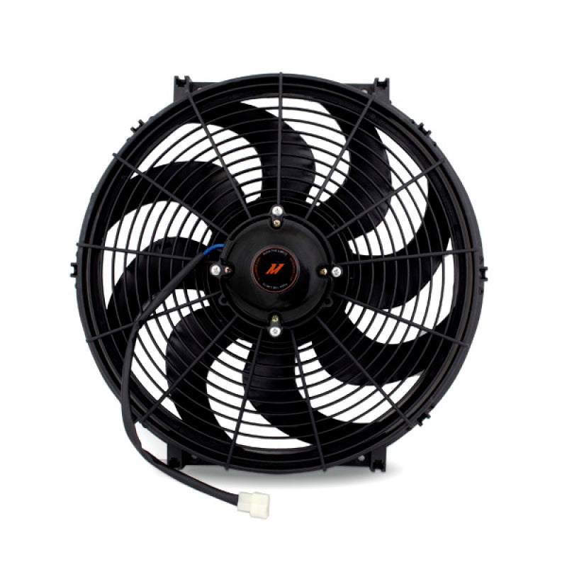 Mishimoto 16 Inch Race Line High-Flow Electric Fan – Heavy-Duty Cooling for Automotive Performance