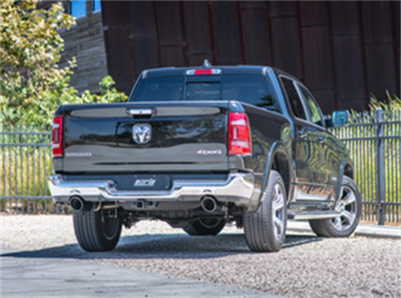 Borla Atak SS Cat-Back Exhaust System for 2019-2026 Ram 1500 5.7L V8 with Black Chrome Tips - Part #140753BC