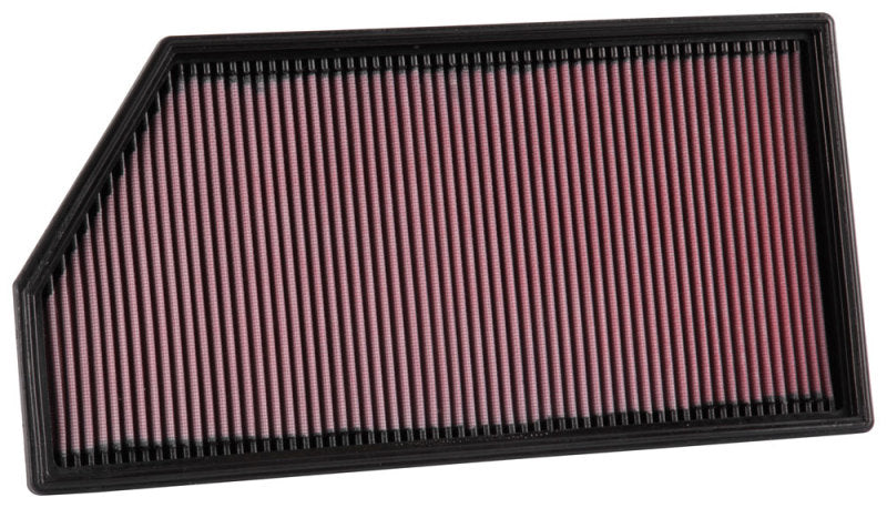 K&N Engineering 33-3068 High-Flow Reusable Air Filter for Mercedes-Benz E200d and More