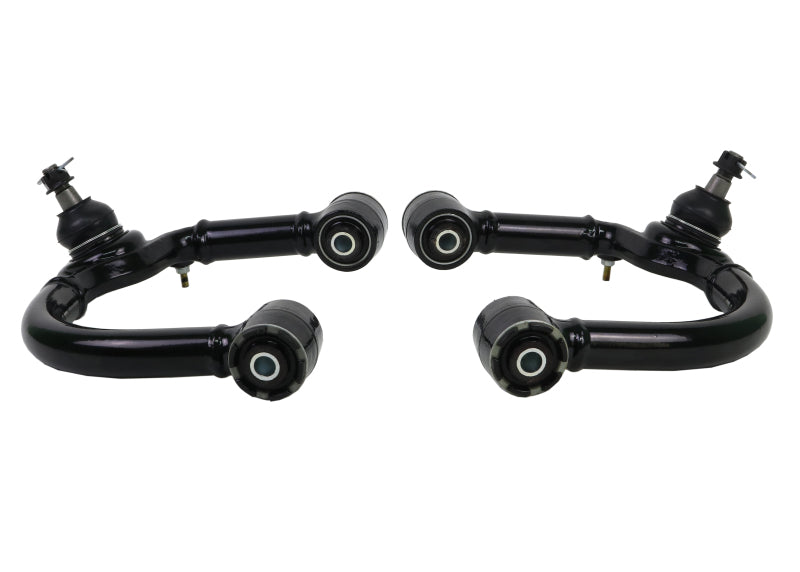 Whiteline KTA249 Front Upper Control Arm for Lexus GX470 and Toyota 4Runner – Enhanced Camber and Caster Adjustment
