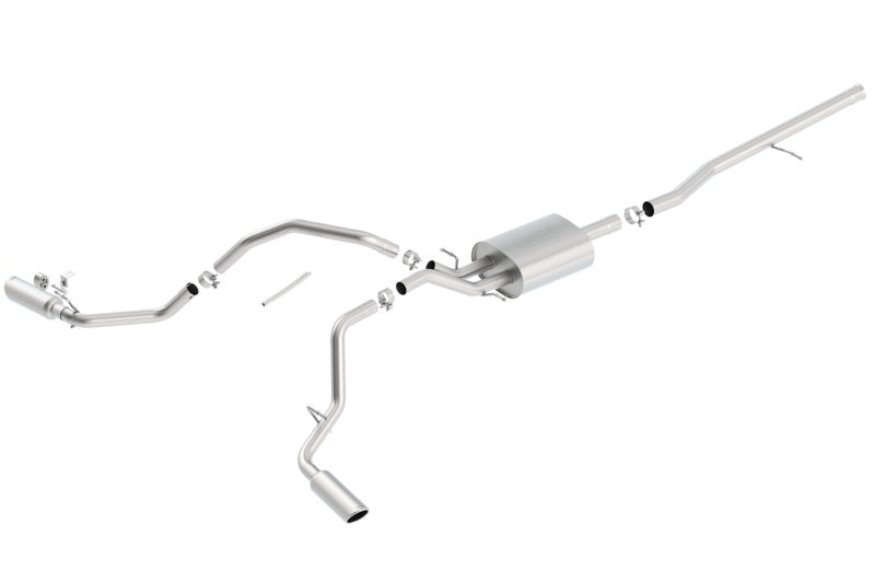 Borla Touring Cat-Back Exhaust System for 2014-2018 Chevy Silverado 1500 & GMC Sierra 1500 5.3L V8