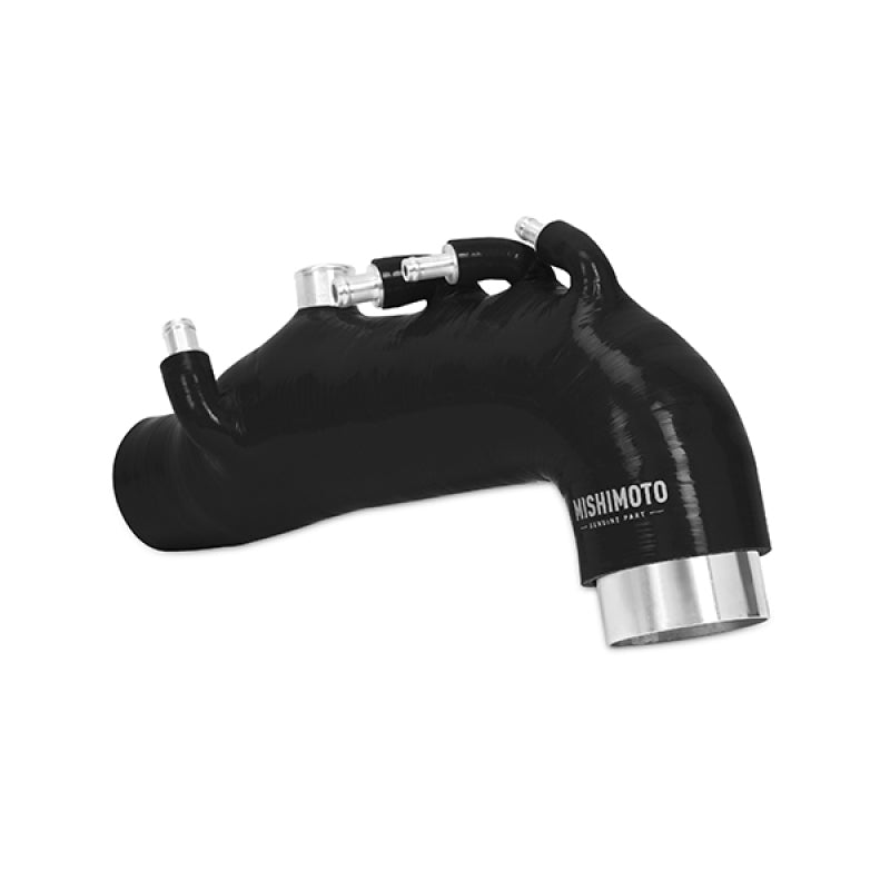 Mishimoto Silicone Induction Hose for 2008-2014 Subaru WRX - Black, Part Number MMHOSE-SUB-08IHBK