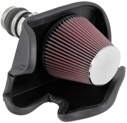 K&N 69 Series Typhoon Performance Intake Kit for Nissan Altima and Pathfinder 3.5L V6 by K&N Engineering
