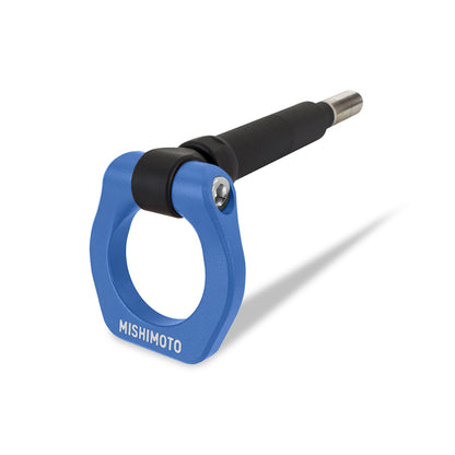 Mishimoto 13+ Subaru BRZ/FR-S/86 and 18+ Subaru WRX Blue Racing Front Tow Hook - High-Strength Aluminum and Stainless Steel