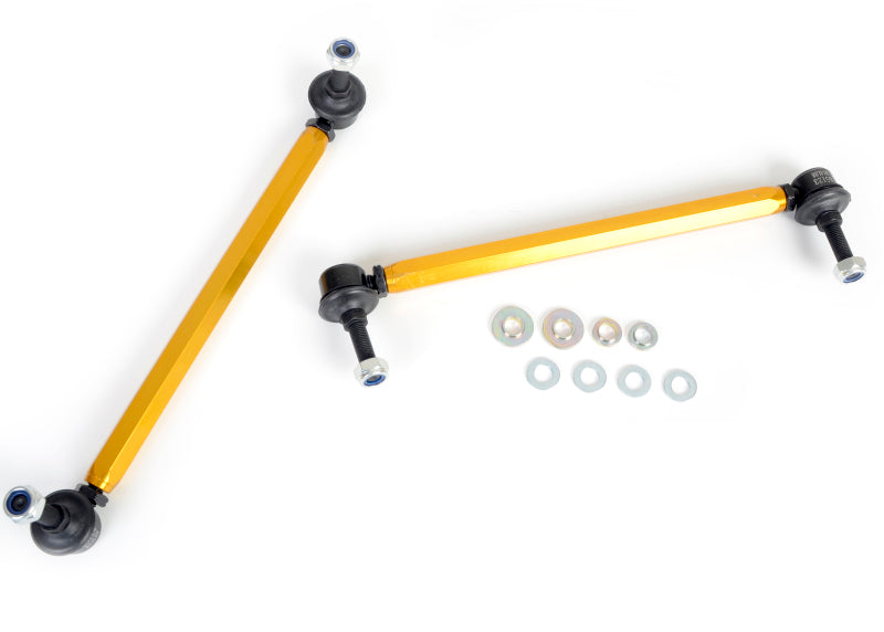 Whiteline KLC154 Adjustable Front Sway Bar End Link Assembly for BMW 1 Series & 3 Series
