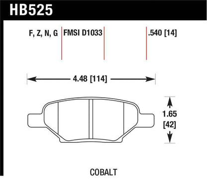 Hawk HPS Street Brake Pads