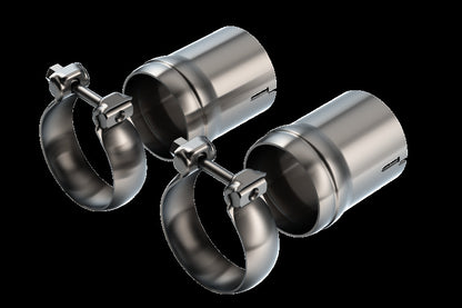 Borla 18-22 Dodge Charger R/T 5.7L V8 T-304 Stainless Steel Ball Flare Tip Adapter - Brushed Finish