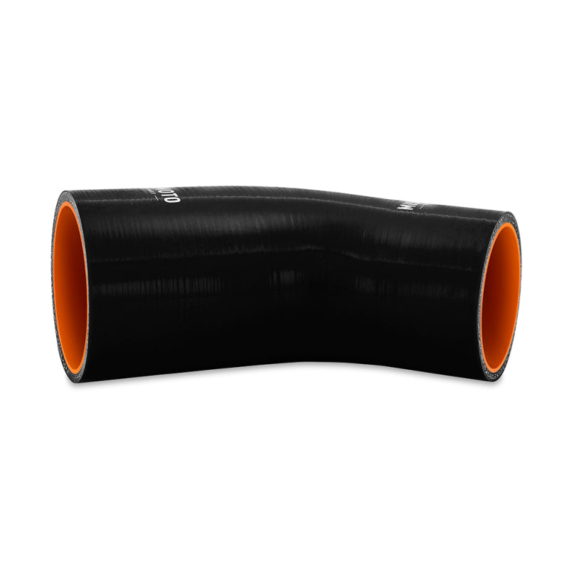 Mishimoto Silicone Reducer Coupler 45 Degree 2 Inch to 2.5 Inch - Black