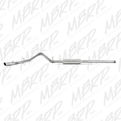 MBRP Armor Plus Series 14 Chevrolet Silverado/GMC Sierra 1500 3-Inch Cat Back Exhaust System with T409 Stainless Steel