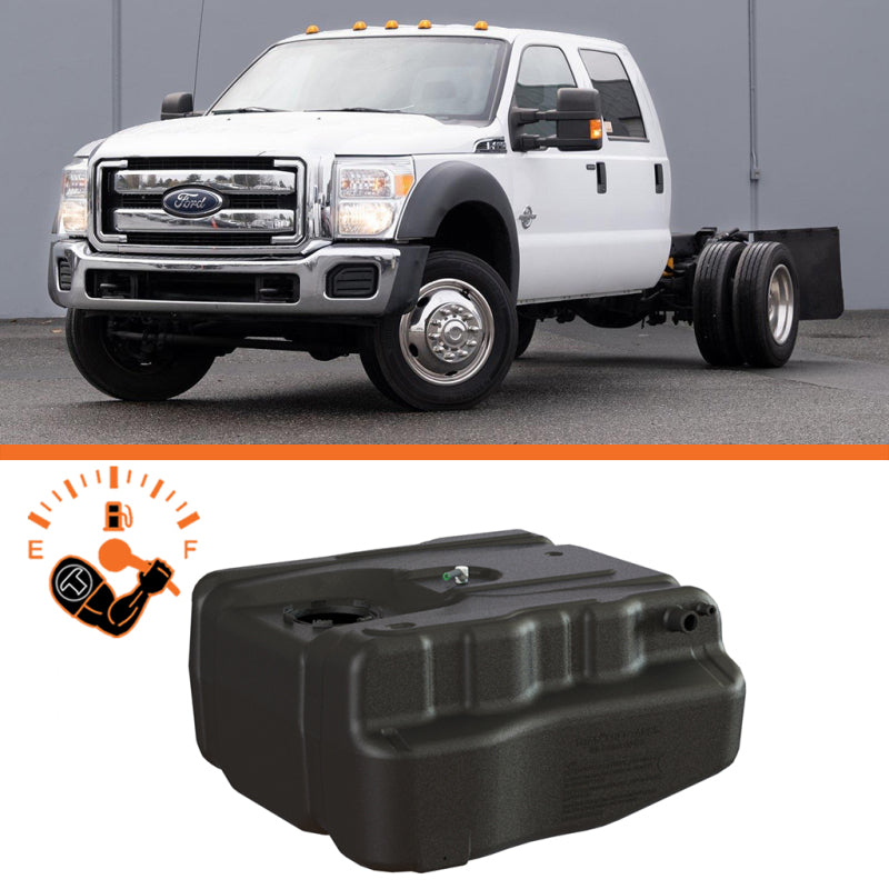 Titan Fuel Tanks 8020011 40 Gallon After-Axle Replacement Fuel Tank for Ford F-350/F-450 Narrow Frame (2011-2019)