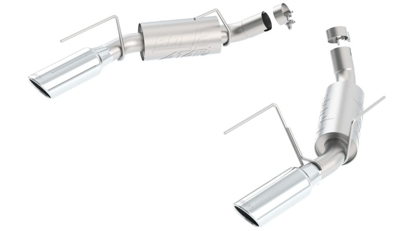 Borla ATAK Axle-Back Exhaust System for 2005-2009 Ford Mustang GT & Shelby GT500 by Borla Part #11806