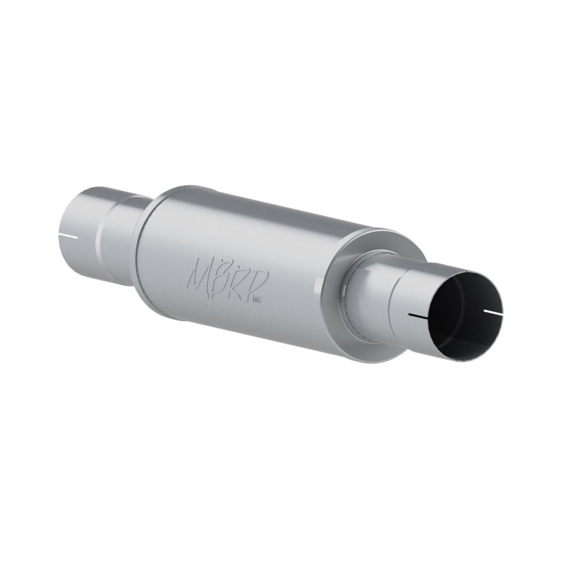 MBRP Universal 4-inch Inlet/Outlet Aluminum Performance Muffler with 30-inch Length