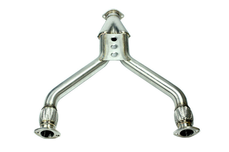 ISR Performance Exhaust Y-Pipe for Nissan 350Z and G35 (Non-AWD X Models) - Part Number IS-Z33-Y