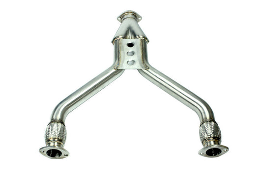 ISR Performance Exhaust Y-Pipe for Nissan 350Z and G35 (Non-AWD X Models) - Part Number IS-Z33-Y