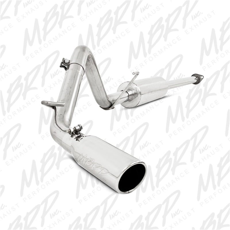 MBRP Armor Plus Series T409 Stainless Steel Cat Back Exhaust System for Toyota Tacoma 2005-2009