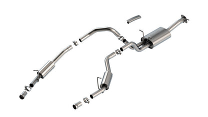 Borla 24-25 RAM 1500 3.0L V6 S-Type Cat-Back Exhaust System
