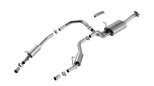 Borla 24-25 RAM 1500 3.0L V6 S-Type Cat-Back Exhaust System