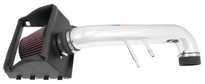 K&N Engineering High Flow Performance Cold Air Intake Kit for 2015-2016 Ford F-150 5.0L V8 - Part #77-2591KP