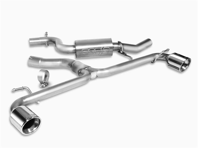 Borla S-Type Cat-Back Exhaust System for 2010-2014 Volkswagen GTI 2.0L 4-Cylinder