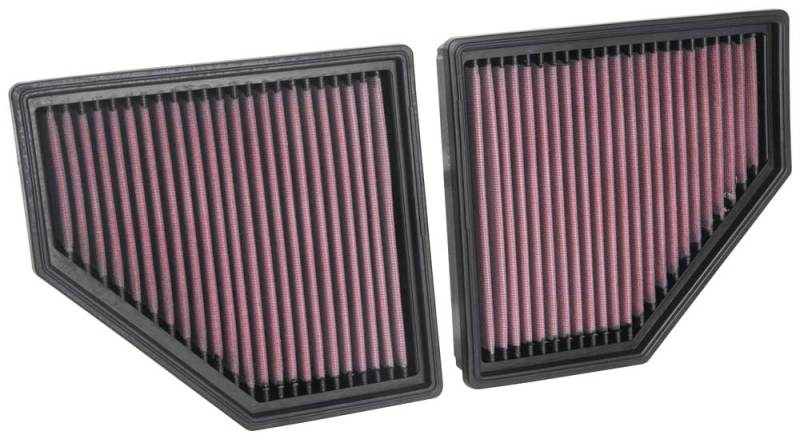 K&N Engineering 33-5086 High-Flow Reusable Air Filter for BMW 750i and M550i xDrive (2016-2019)
