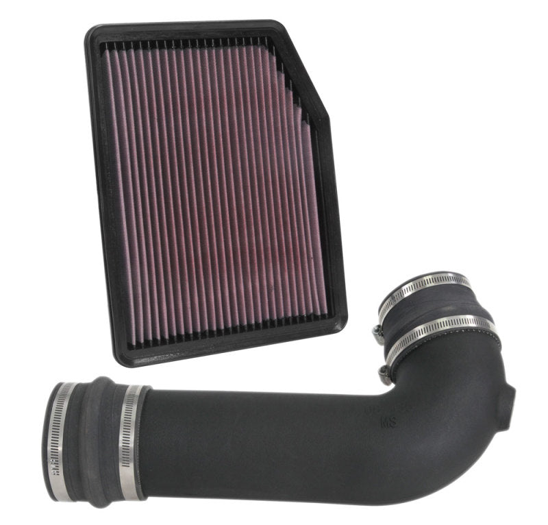 K&N 57-3108 OEM Performance Intake System for Chevy Silverado 1500 and GMC Sierra 1500 V8-5.3L/6.2L