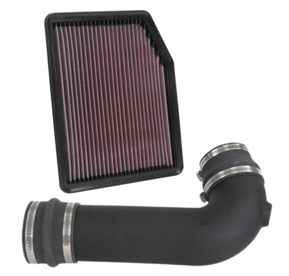 K&N 57-3108 OEM Performance Intake System for Chevy Silverado 1500 and GMC Sierra 1500 V8-5.3L/6.2L
