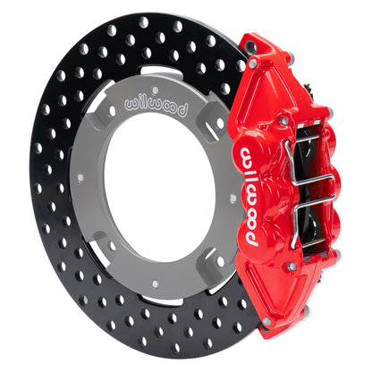 Wilwood 17-21 Can-Am X3RS Rear Brake Kit with 6-Piston Calipers and 11.25 Inch Drilled Rotors
