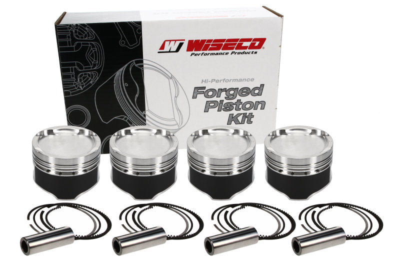 Wiseco K546M755 Professional Series Forged Racing Pistons for Honda D16Y7 75.50mm Bore Set of 4
