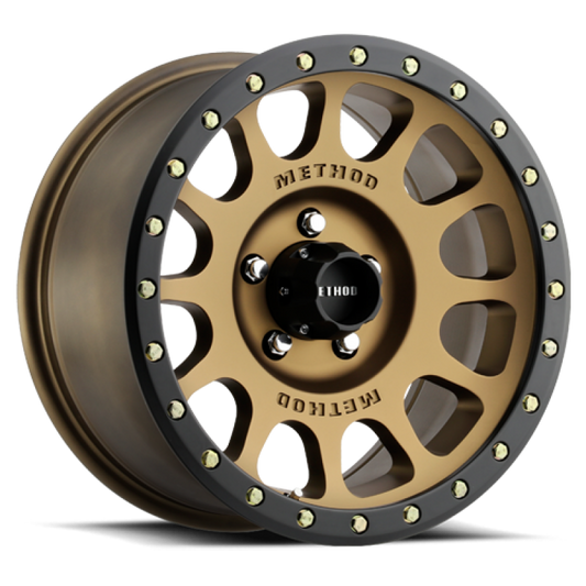 Method Wheels MR305 17x8.5 Inch Bronze Wheel with 25mm Offset and 5x150 Bolt Pattern