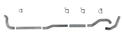 Diamond Eye Performance 4-Inch Exhaust System Kit for 1989-1993 Dodge 5.9L Cummins 2500/3500 - Single Aluminum Pipe Replacement