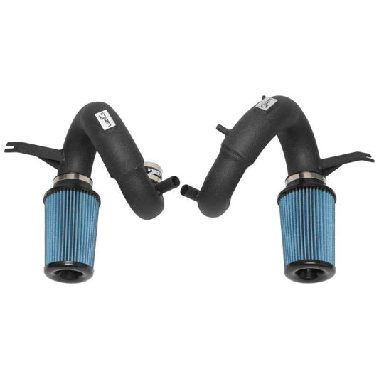 Injen 18-20 Kia Stinger 3.3L Twin Turbo Wrinkle Black Short Ram Air Intake
