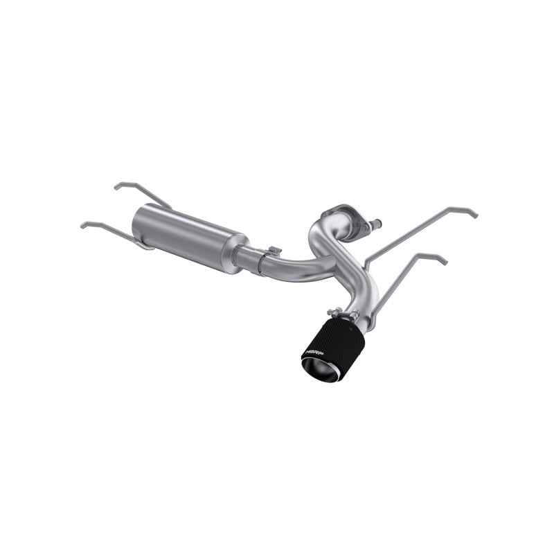 MBRP S44523CF 2.5-inch Axle-Back Exhaust System for Mazda MX-5 Miata with Carbon Fiber Tips