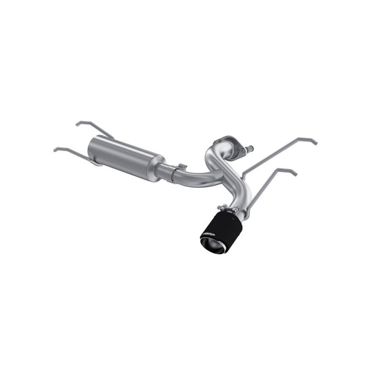 MBRP S44523CF 2.5-inch Axle-Back Exhaust System for Mazda MX-5 Miata with Carbon Fiber Tips