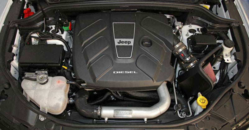 K&N Engineering 57-1570 Performance Intake Kit for 2014-2016 Jeep Grand Cherokee 3.0L V6 Turbo Diesel