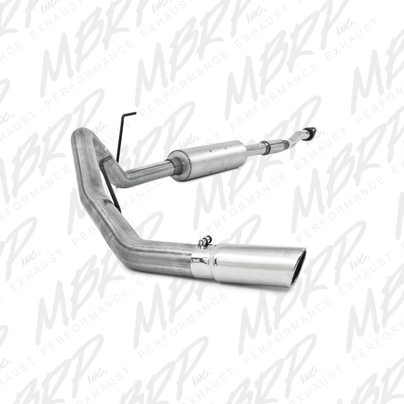 MBRP S5230AL Armor Lite Series 3-Inch Cat Back Exhaust System for Ford F-150 (2011-2012)