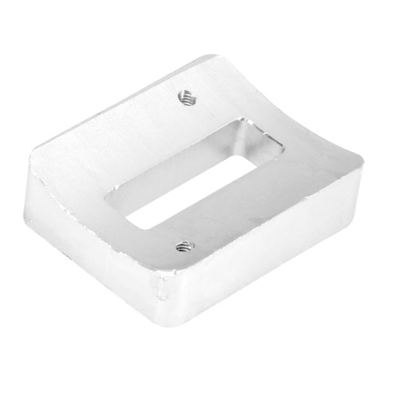 Spectre GM LS3/LS7 and Ford Coyote Blade Style Mass Air Flow Sensor Mount - Raw Aluminum for Custom Air Intake Systems