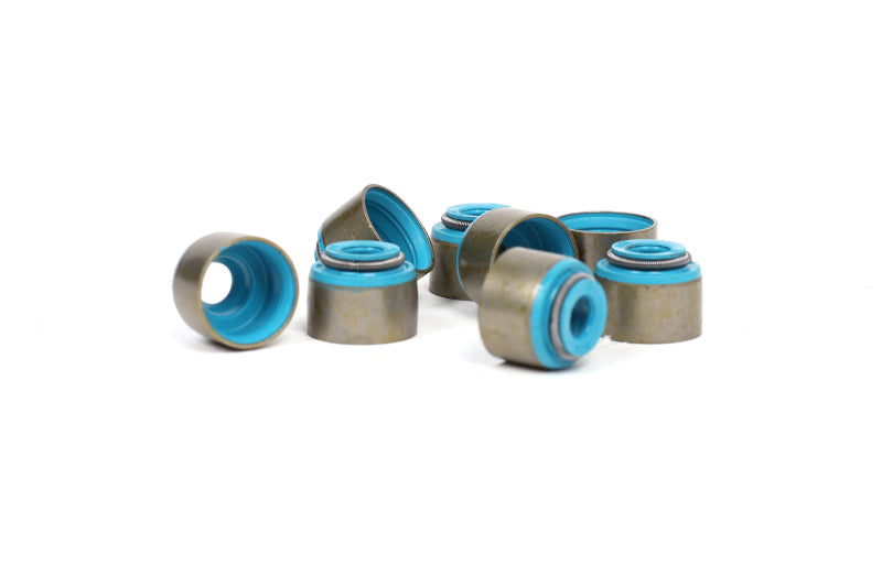 BLOX Racing Honda 5.5mm Valve Stem Seals Blue FKM - Set of 16 for Both Intake & Exhaust