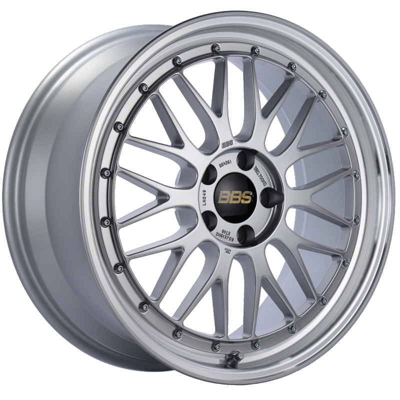 BBS LM 19x8.5 Wheel with 5x112 Bolt Pattern and Diamond Silver Finish – Part Number LM249DSPK
