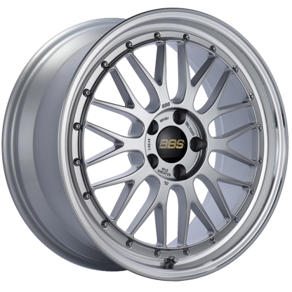 BBS LM 19x8.5 Wheel with 5x112 Bolt Pattern and Diamond Silver Finish – Part Number LM249DSPK