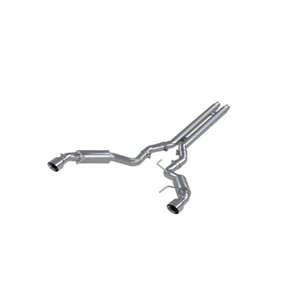 MBRP Armor Lite Series Cat Back Exhaust System for 2015-2017 Ford Mustang GT with Dual Split Rear Exit and 4.5-inch Tips