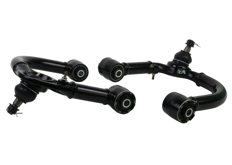 Whiteline KTA249 Front Upper Control Arm for Lexus GX470 and Toyota 4Runner – Enhanced Camber and Caster Adjustment