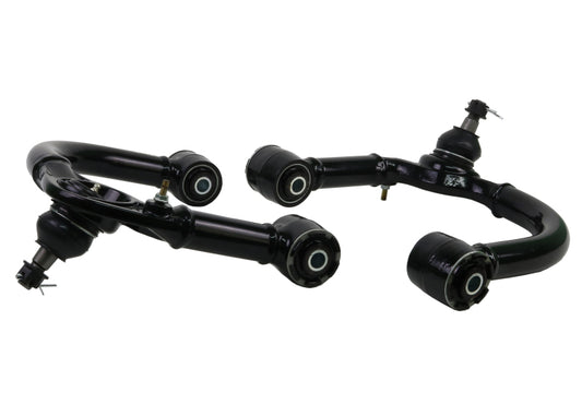 Whiteline KTA249 Front Upper Control Arm for Lexus GX470 and Toyota 4Runner – Enhanced Camber and Caster Adjustment