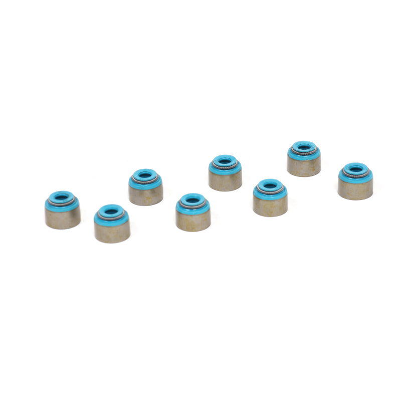 BLOX Racing Honda 5.5mm Valve Stem Seals Blue FKM - Set of 16 for Both Intake & Exhaust